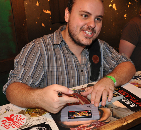 Andy McKee Signing A Shaq Fu